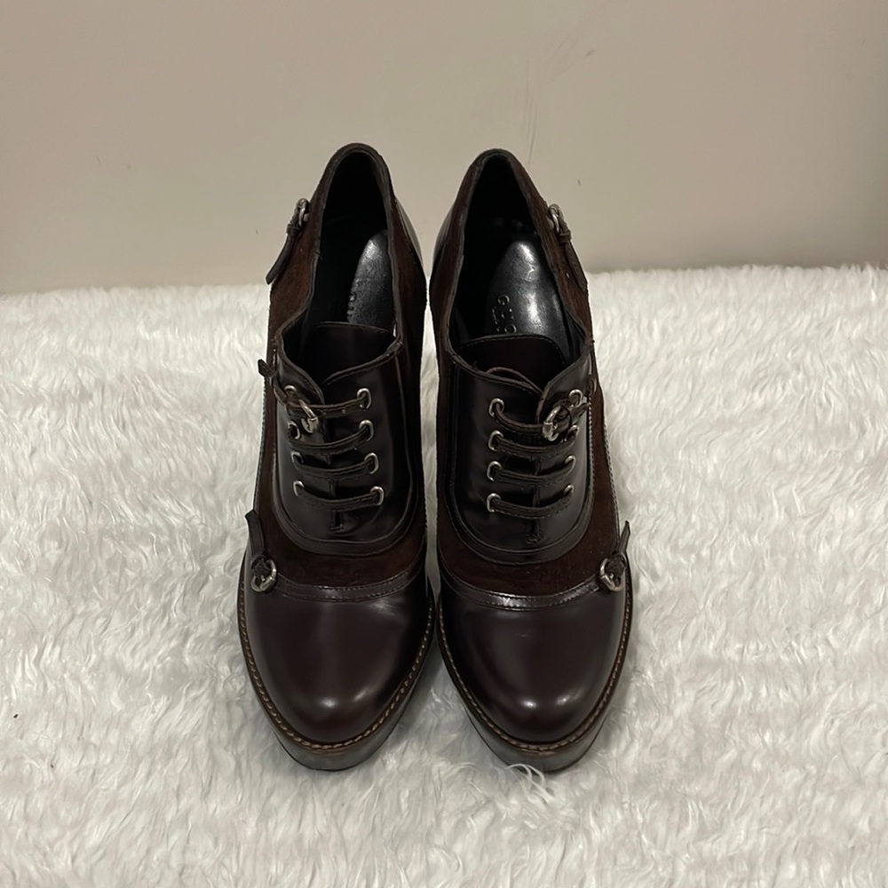 Gucci chocolate boots